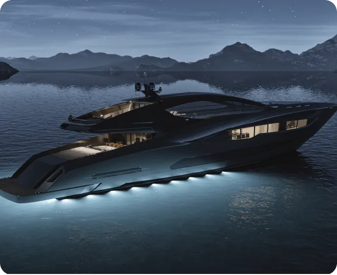 photo of luxurious yacht